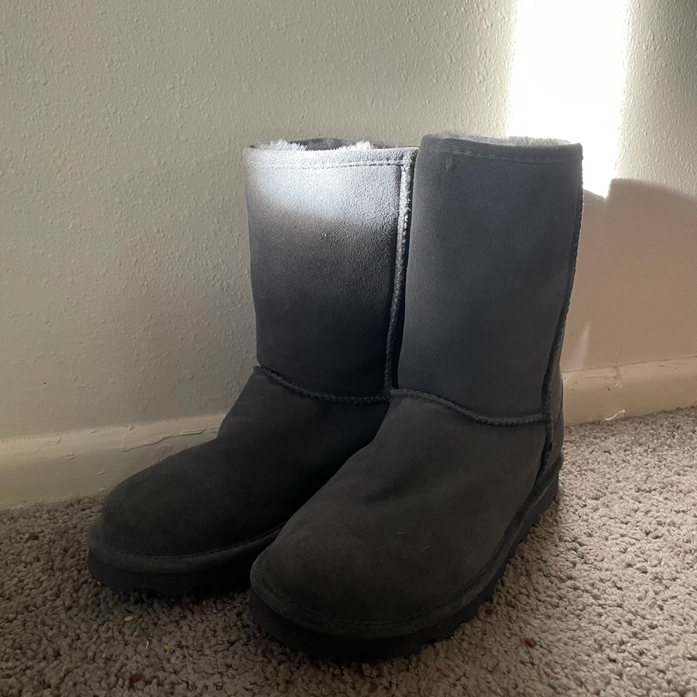 Charcoal Bearpaw boots
